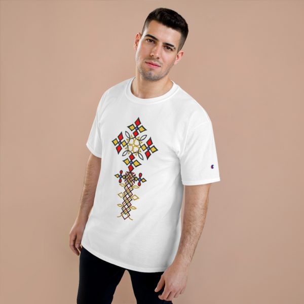 Ethiopian Orthodox Cross Champion T-Shirt - Image 2