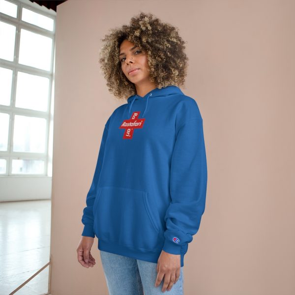 Rastafari Cross Champion Hoodie - Image 12