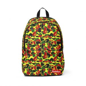 Rastafari Camo Unisex Fabric Backpack