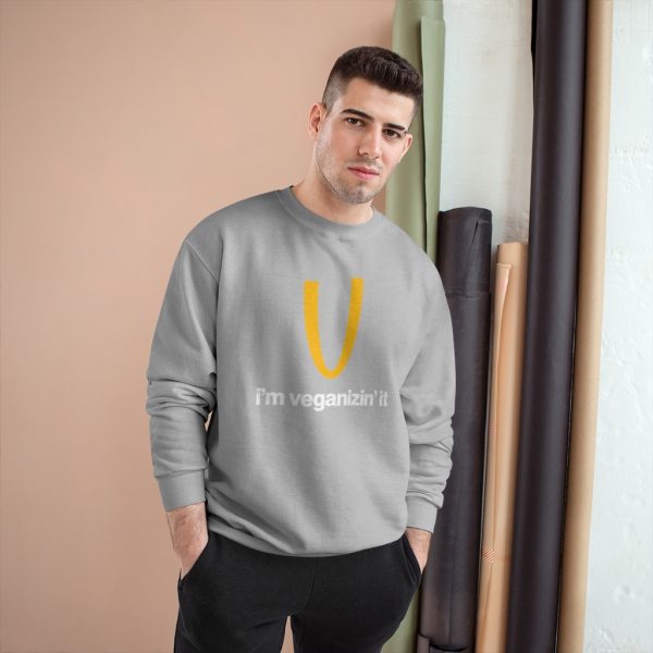 i'm veganizing it x Champion Sweatshirt - Image 5