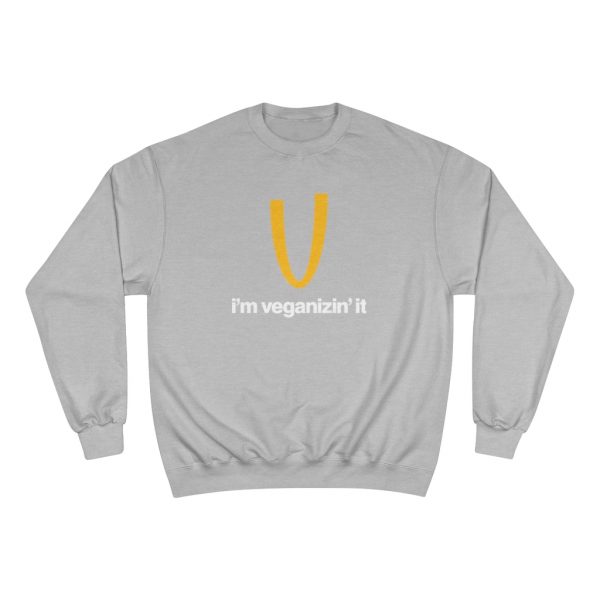 i'm veganizing it x Champion Sweatshirt - Image 4