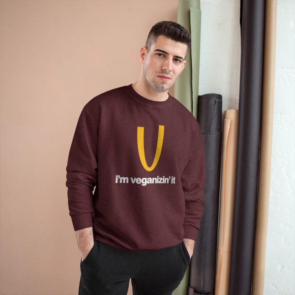 i'm veganizing it x Champion Sweatshirt - Image 2