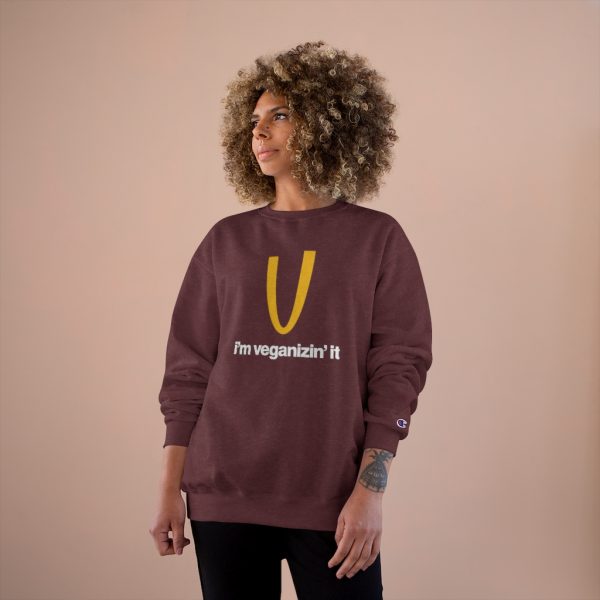 i'm veganizing it x Champion Sweatshirt - Image 3