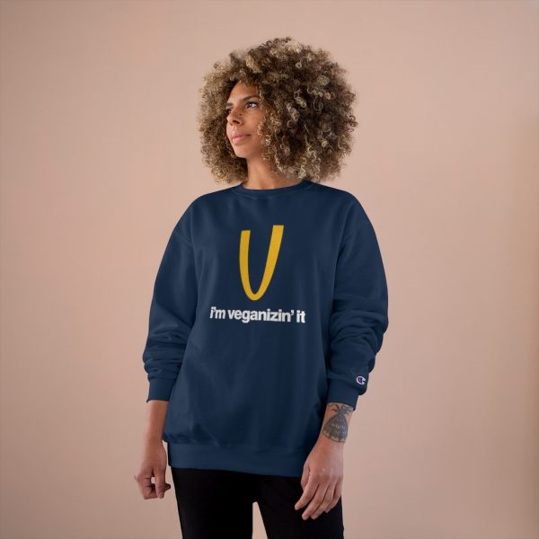 i'm veganizing it x Champion Sweatshirt - Image 9